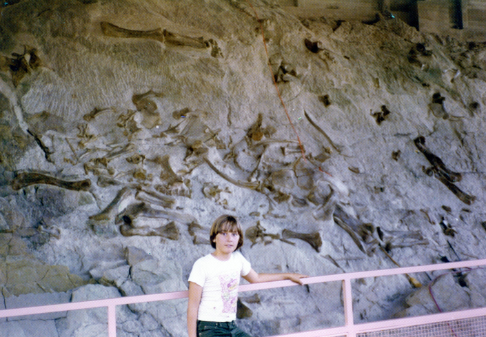 Troy at Dinosaur National Park