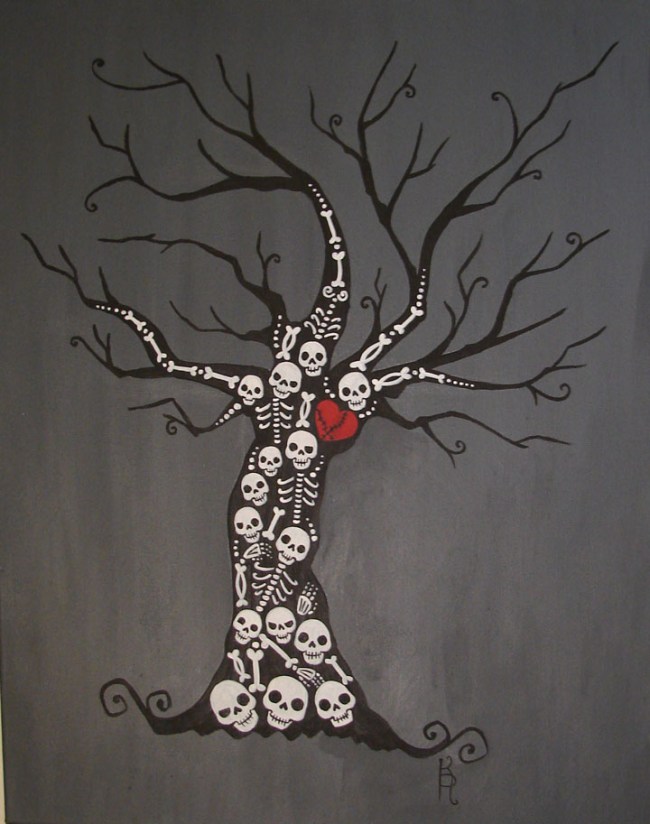 An original painting by my sister Kindra.